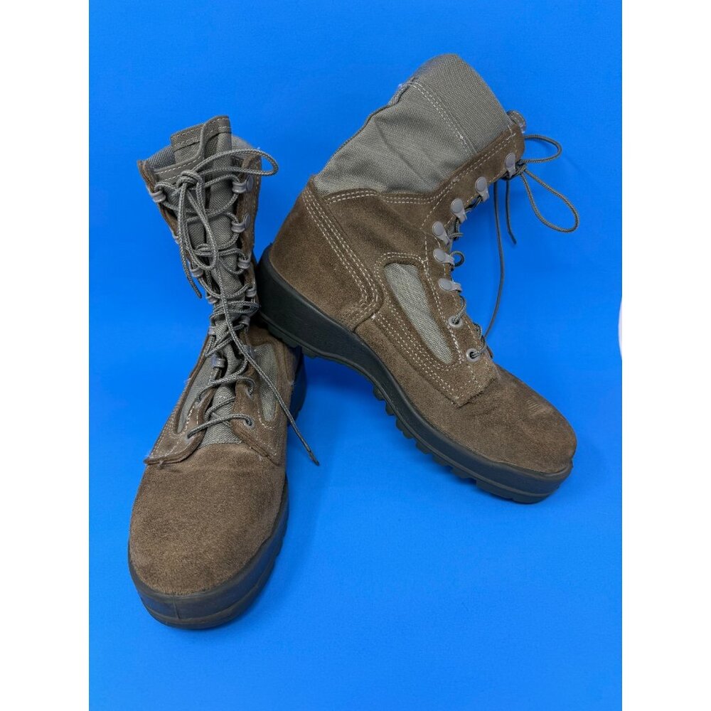 Belleville Steel Toe Combat Boots Gore-Tex Sage Green 600ST Mens 6.5 R
